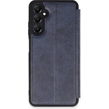 Uravas Store Samsung Galaxy A25 5g Kılıf Flip Cover - Lacivert