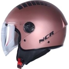 Ncr 230 Yarım Yazlık Kask Rose Gold (Gül Kurusu) Ece Belgeli