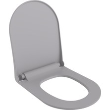 Bocchı Bocchi Pure Slim Klozet Kapaği - Mat Gri̇ - A0333-006