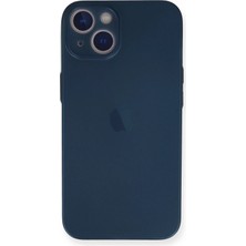 Modamizo Mey Ithalat® iPhone 14 Plus Kılıf Pp Ultra Ince Kapak - Mavi