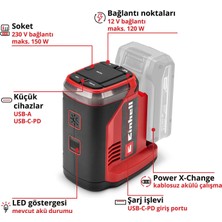 Einhell Te-Es 18/150/1 Li-C-Solo Expert Enerji Istasyonu (Akü ve Şarj Cihazı Dahil Değildir)