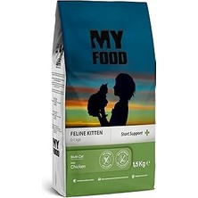 Uravas Store Myfood Yavru Kedi Maması Tavuklu 1,5 kg