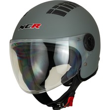 Ncr 230 Yarım Yazlık Kask Nardo Gri Ece Belgeli