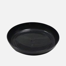 Serinova Üçsan Begonya Saksı Tabağı Siyah 6lt