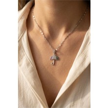 Minimal Teddy Charm Kadın Kolye | Paslanmaz Çelik | Kararma Yapmaz Günlük Zarif Kolye