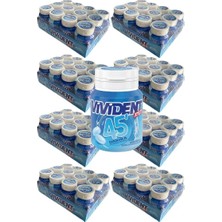 Vivident Xylıt 45 Dakika Nane Aromalı Şekersiz Tatlandırıcılı Draje Sakız 67 gr x 12 Adet x 8 Adet