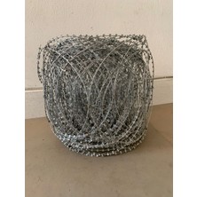 45 cm 30 Metre Uzunluğunda Düzlemsel Jiletli Tel Galvanizli Bahçe Teli