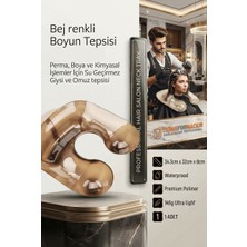 Transformacion Kahve Kuaför Boyun Tepsisi - Perma, Boya ve Kimyasal Işlemler Için Su Geçirmez Giysi ve Omuz Koruyucu Tepsi 723339