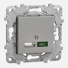 Schneider Electric Schneider 45 W Type A-C Ikili Alüminyum Priz