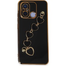 Modamizo Mey Ithalat® Redmi 12C Kılıf Esila Silikon - Siyah