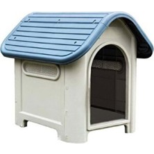 Empressco Dayanıklı 60X75X66 cm Plastik Köpek Kulübesi, Konforlu ve Güvenli Mekan