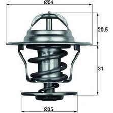 Mahle Mixdepo Termostat A3-A4-A6-Bora-Caddy Ii-Golf-Jetta Ii-Passat-Polo-T4-T5-Octia-Cordoba-Ibiza-Fabia-Felica