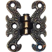 Zamak Menteşe - Küçük, 30X40MM, Oksit, 100 Adet