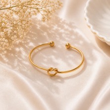 Kumru Studio Nora Gold Açık Uçlu Bileklik
