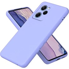 Uravas Store Xiaomi Poco X5 Pro 5g Nano Içi Kadife Silikon - Lila