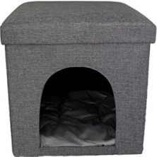 Empressco Katlanabilir Minderli Kedi Köpek Kulübesi, Rahat ve Pratik Kullanım