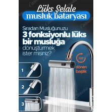 Empressco Şelale Duş Bataryası, Şık ve Dayanıklı, Kolay Montaj, Güvenilir Performans