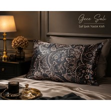 Icon Silk Icon Sılk 'Sleep & Glow ' %100 Saf Ipek Yastık Kılıfı (Gece Şalı)