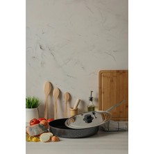 Sally Home Kılıç 32 cm Kapaklı Kızartma Tavası