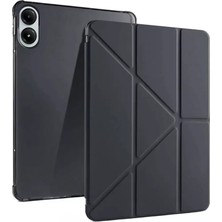 Uravas Store Xiaomi Redmi Pad Pro 12.1 Kılıf Kalemlikli Mars Tablet Kılıfı - Siyah