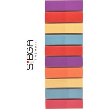 Sibga Tasarım Şeffaf Renkli Postit Post-It Post It. Kitap Ayracı Ayraç Postit Sticker Not Kağıdı 200 Yaprak