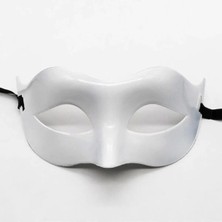 3D Sepetim Beyaz Renk Masquerade Kostüm Partisi Venedik Balo Maskesi