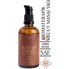 Polente Natural Mornıng Energy - Sabah Rutini Için Aromaterapik Vücut Masaj Yağı (100 Ml)