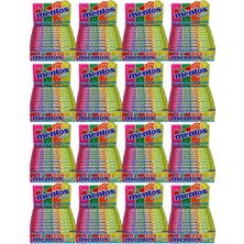 Mentos Karışık Meyve Aromalı Çiğnene Draje Şekerleme 37,5 gr x 20 Adet x 16 Adet