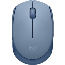 Empressco Kompakt Kablosuz Mouse M171, Açık Mavi, USB Alıcıyla Rahat Kullanım