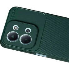 Modamizo Mey Ithalat® Redmi 15C 5g Auto Focus Karbon Kapak - Koyu Yeşil