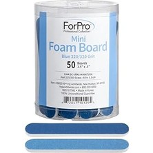 Uravas Store Forpro Mini Köpük Pano, Çift Taraflı Tırnak Törpüsü, 220/320 Tanecik, 8,9 cm U x 12,7 cm G, Mavi, 5