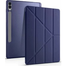 Uravas Store Samsung Galaxy X510 Tab S9 Fe 11 Kılıf Kalemlikli Mars Tablet Kılıfı - Lacivert