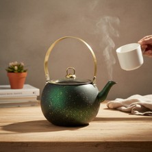 Empressco 3l Granit Üstten Tutmalı Bitki Çay Demliği, Sağlıklı ve Şık Tasarım