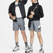 Nike Sportswear Woven Çocuk Gri Şort
