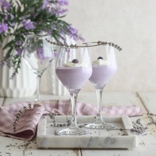 Lav Ella 6'lı Şarap Kadehi