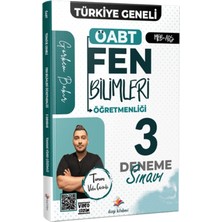 Dizgi Kitabevi Meb-Ags Öabt Fen Bilimleri Öğretmenliği Tamamı Video Çözümlü Türkiye Geneli 3 Deneme Sınavı