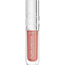 L'Oréal Paris L'oreal Plump Ambition Hyaluron Oil Besleyici Nemlendirici Dudak Parlatıcısı - 650 Nude Macaron