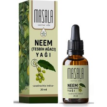 Masala Tesbih Ağacı Yağı 20 Ml. Soğuk Pres Neem Yağı (Neem Carrier Oil)