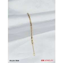 Bileklik Metal Işıltılı Stil