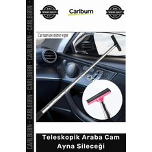 Carlburn Özel Üretim Uzayabilen Dikiz Aynası Temizleme Aparatı Pratik Teleskopik Araba Cam Ayna Sileceği