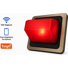 Sanec Wifi Kontrollü Akıllı Acil Çağrı Sistemi - Tuya ve Sesli Asistan Uyumlu (Tuya, Alexa, Google Asistan Destekli)