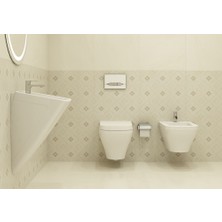 Bocchı Bocchi Firenze Rimless Asma Klozet - Parlak Beyaz - 1304-064-0128