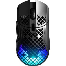 SteelSeries Aerox 5 Wireless Mouse - 74 Gram, 9 Tuşlu - Bluetooth/2,4 Ghz – IP54 Suya Toza Dayanıklı - Pc/mac