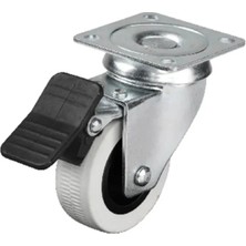 Hts 334 - 50X20 mm Çift Bilyalı Tablalı Frli Teker 4 Adet