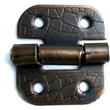 Stoplu Menteşe - 30X33MM, Oksit, 1 Adet