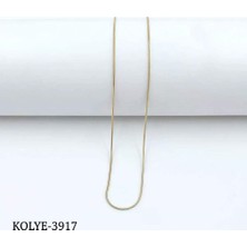 Kolye Çelik 45CM Işıltılı Stil Paslanmaz Çelik