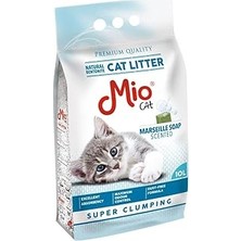 Uravas Store Mio Kedi Kumu, 10 Lt. Marsilya Sabun Kokulu Bentonit, Ince