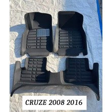 Life Tuning Chevrolet Cruze 2008-2016 Model Arası Araca Özel 5d Paspas Siyah Eva Kalite