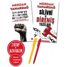 Kırmızı Kedi Yayınevi Alfa Kalem+Silivri ve Direniş Yazıları+Isyanın ve Felsefenin Diyalektiği+Merdan Yanardağ 2 Kitap