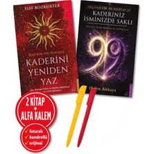 Destek Yayınları Alfa Kalem+Helenistik Numeroloji:kaderiniz Isminizde Sakl+Kaderini Yeniden Yaz Elif Bozkurt 2 Kitap